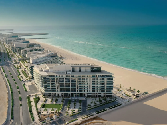 mamsha al saadiyat aerial view