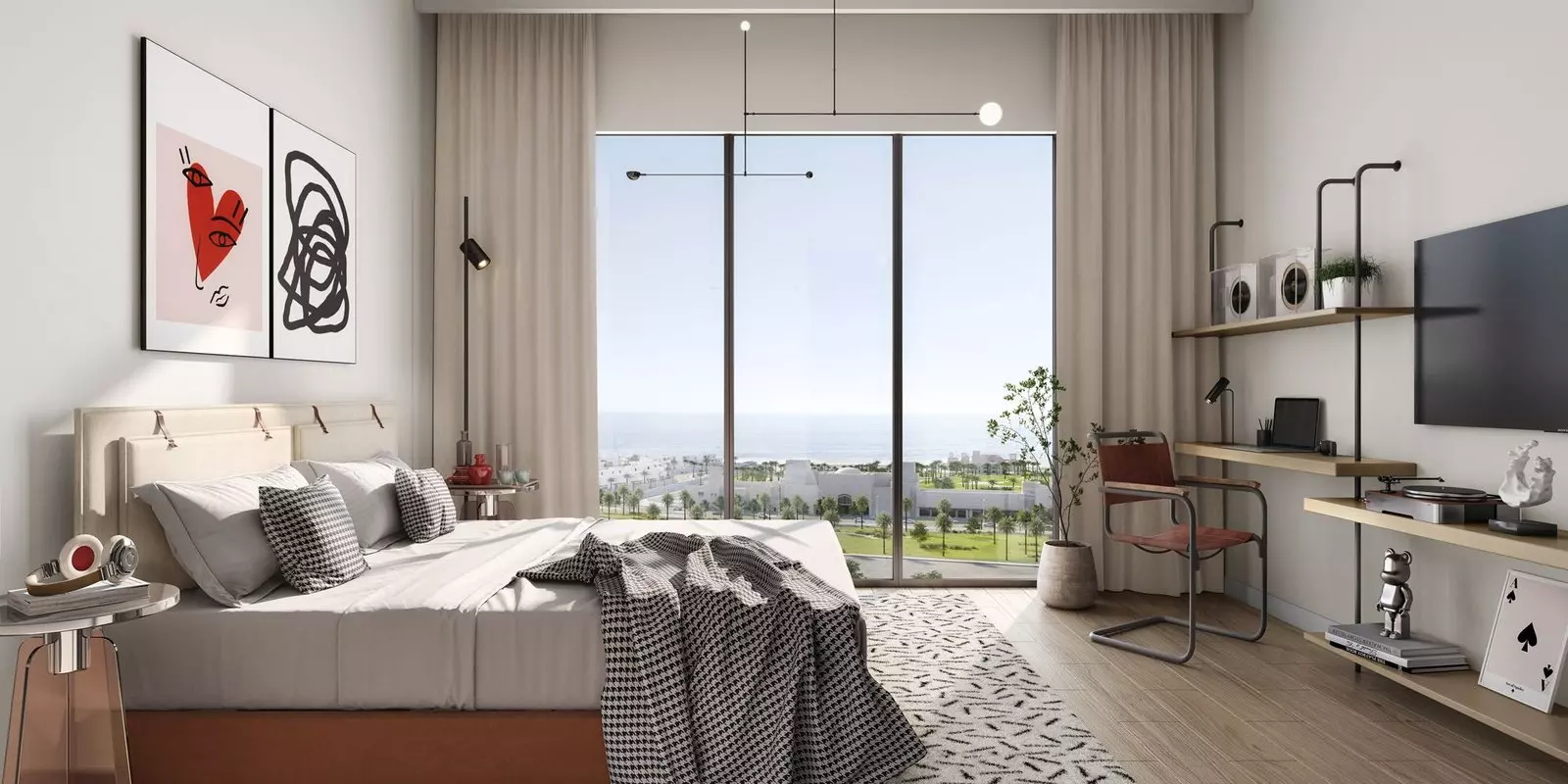 manarat living by aldar in saadiyat bedroom