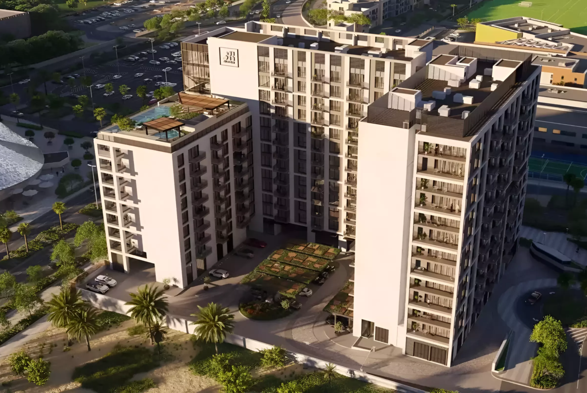 manarat living by aldar in saadiyat top view