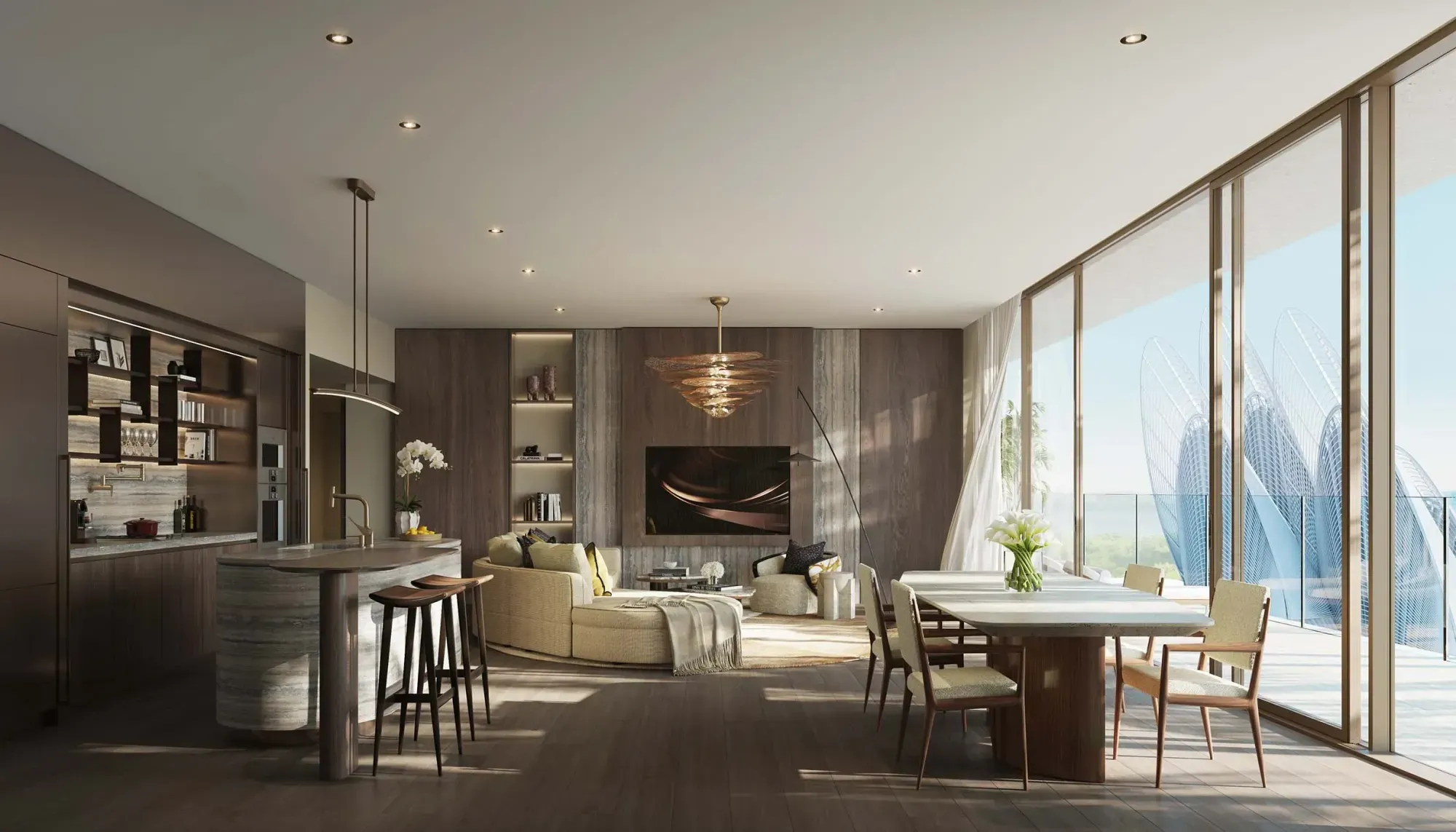 mandarin oriental residences saadiyat aldar properties living room