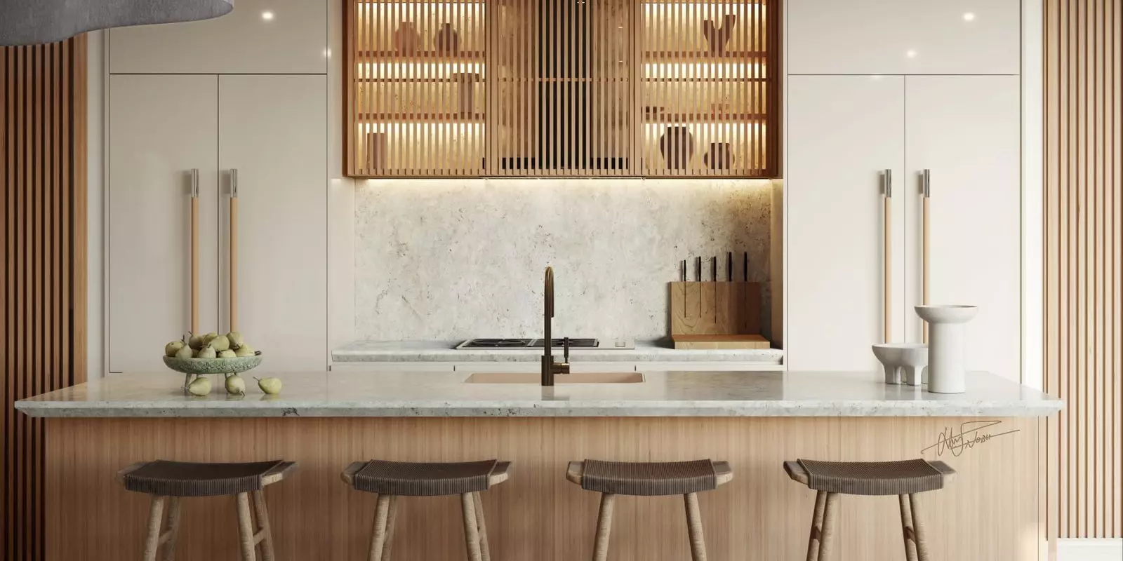nobu residences saadiyat aldar kitchen
