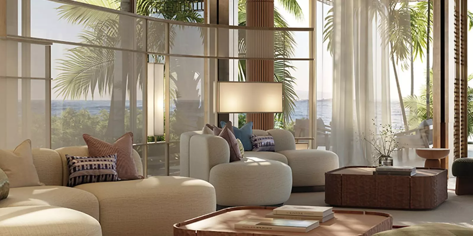 nobu residences saadiyat aldar living room