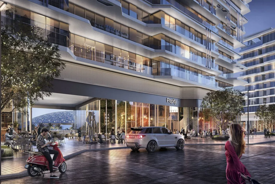 saadiyat grove by aldar properties street view