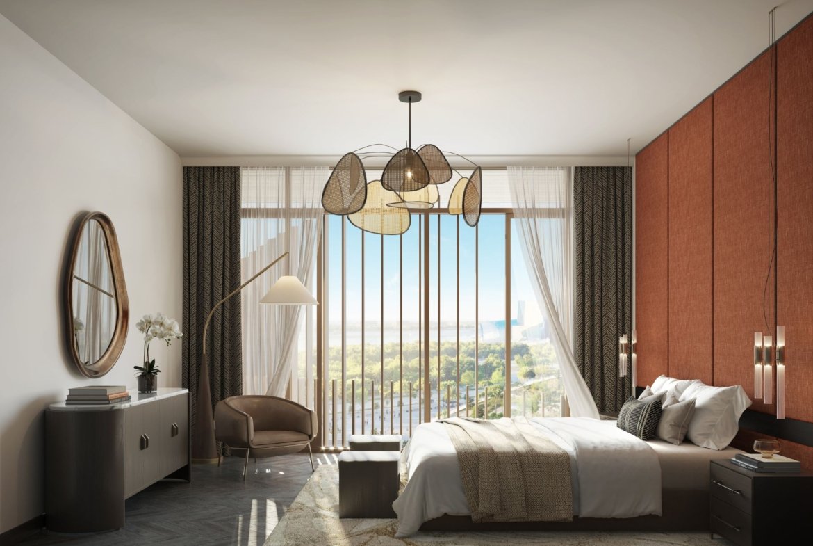 the arthouse from aldar properties saadiyat island bedroom