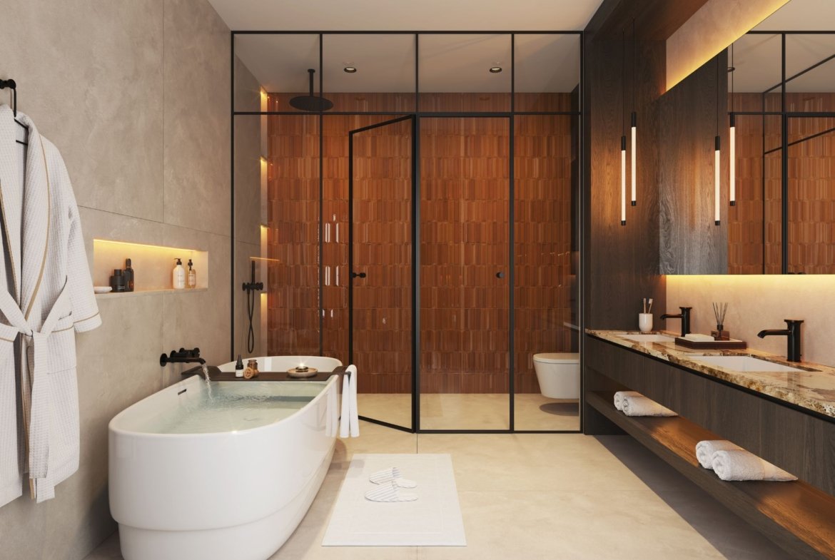 the arthouse from aldar properties saadiyat island bathroom