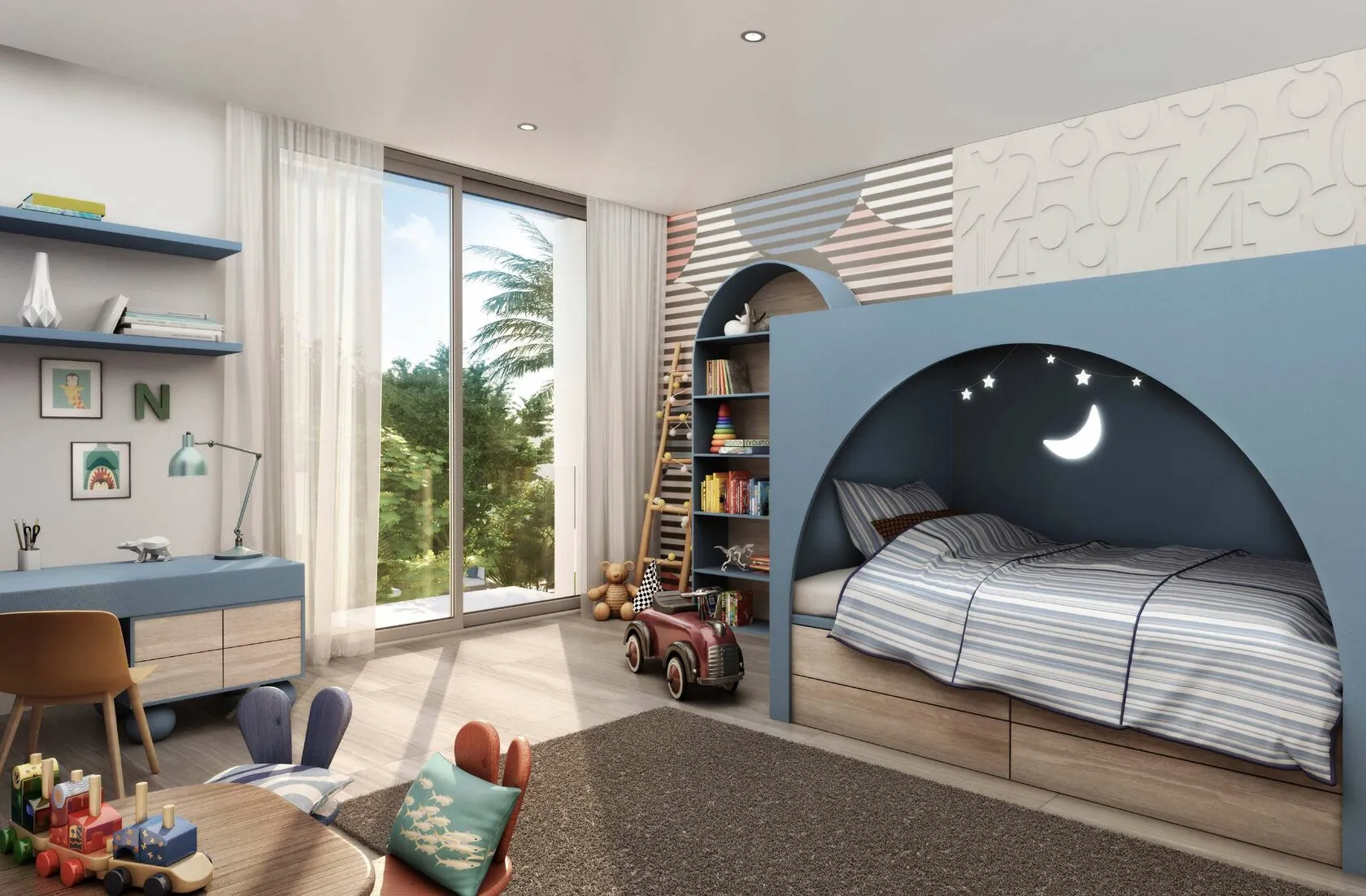 the dunes saadiyat reserve kids bedroom
