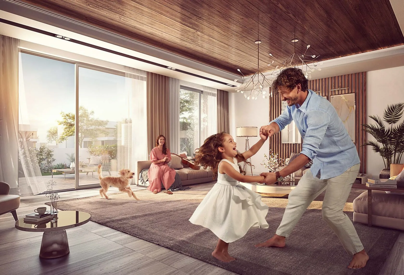 the dunes saadiyat reserve living room