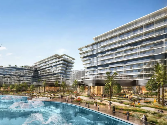 the source 1 by aldar in saadiyat island front view