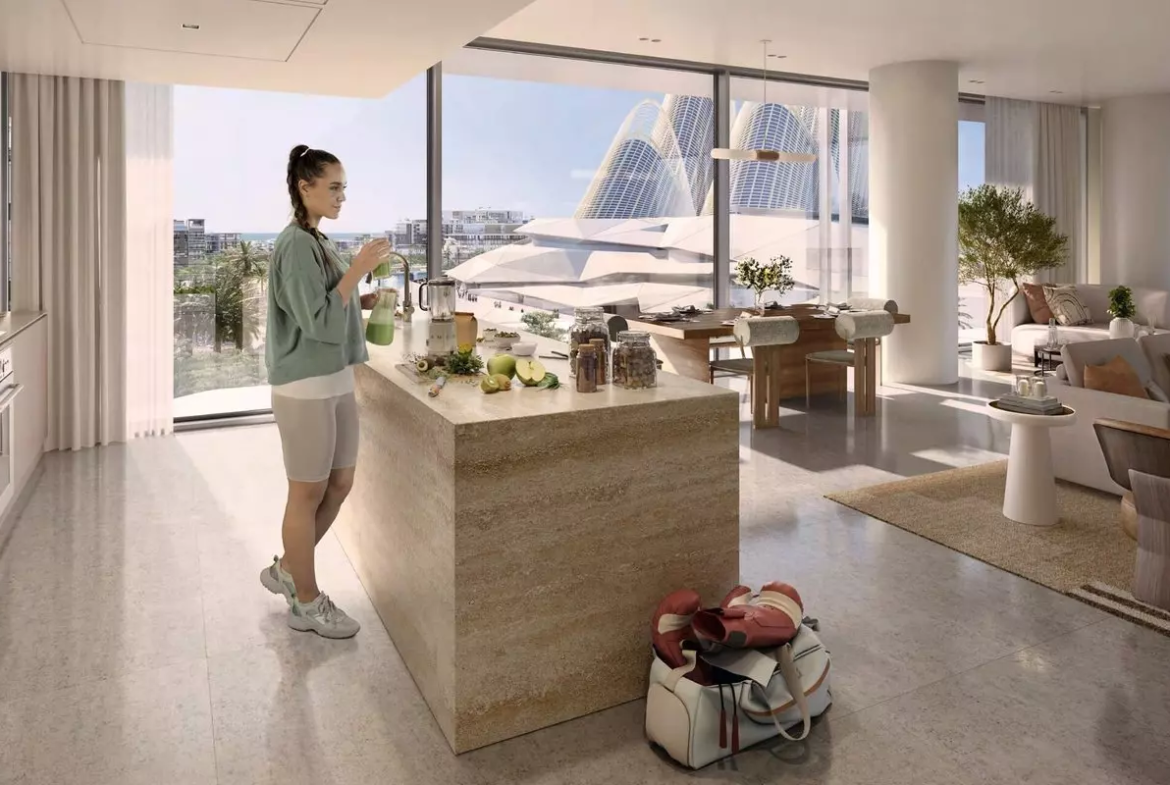 the source 1 by aldar in saadiyat island kitchen