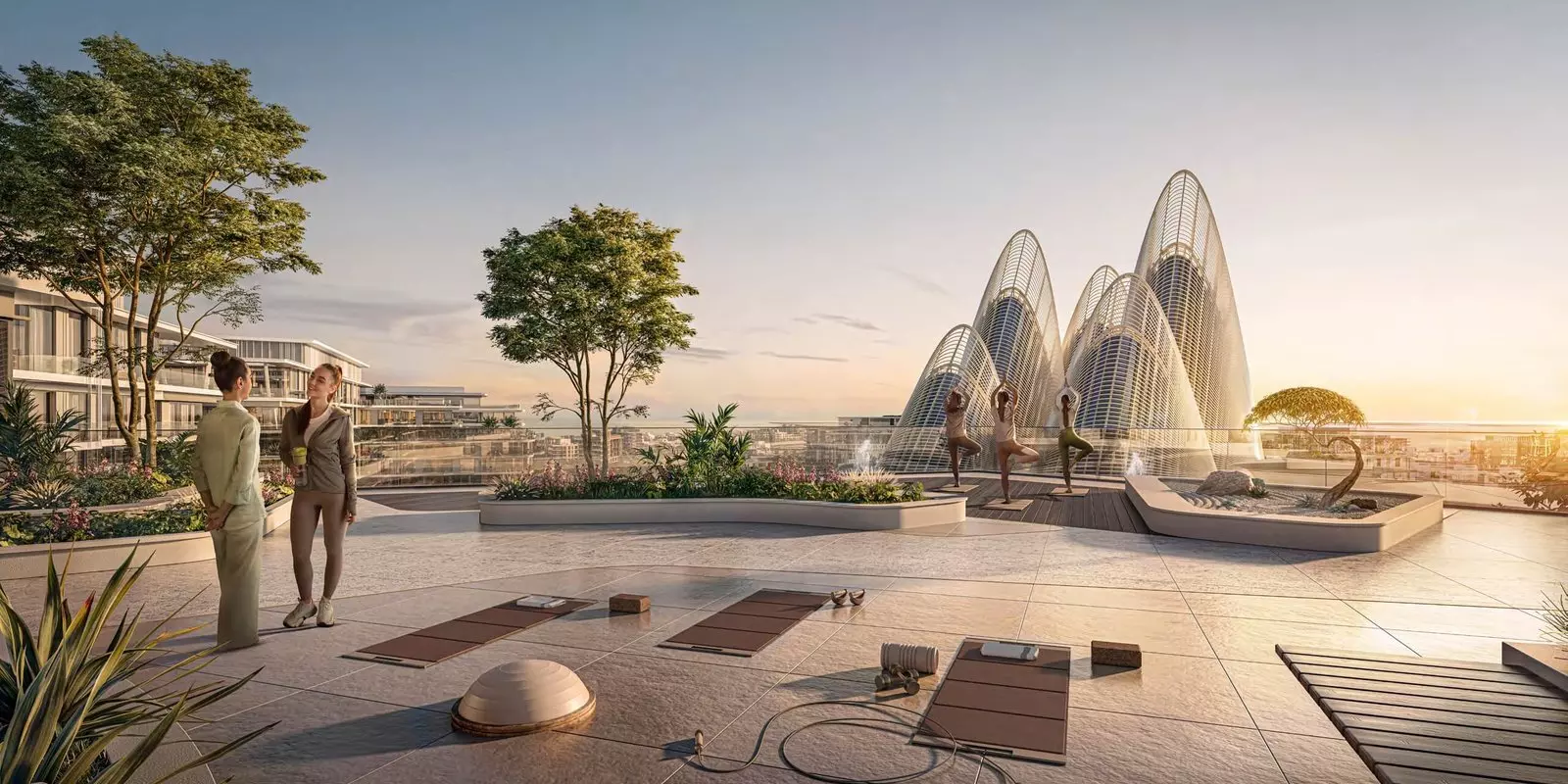 the source 1 by aldar in saadiyat island terrace view