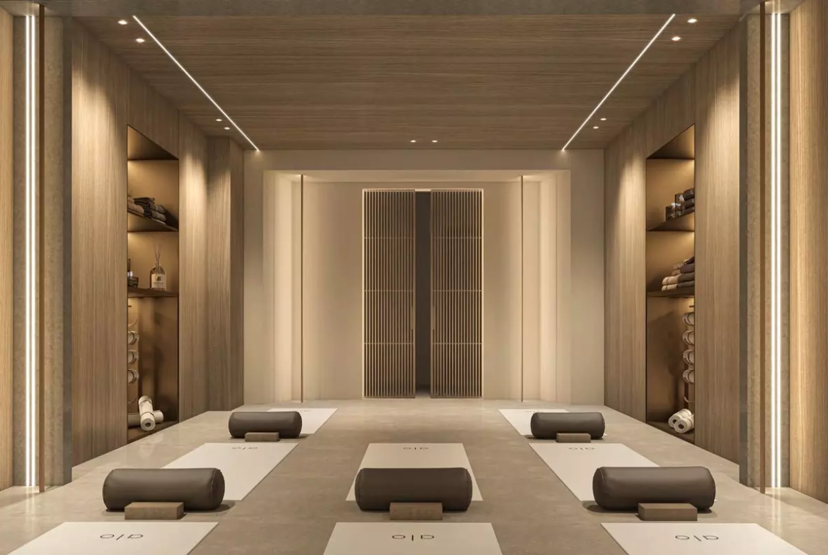 the source 1 by aldar in saadiyat island yoga room