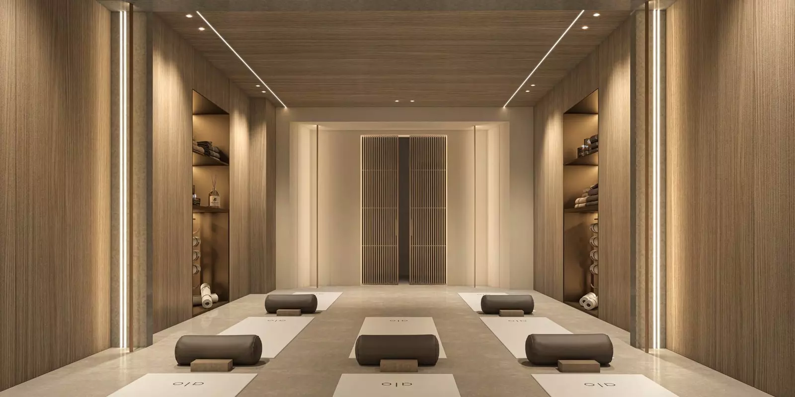 the source 1 by aldar in saadiyat island yoga room