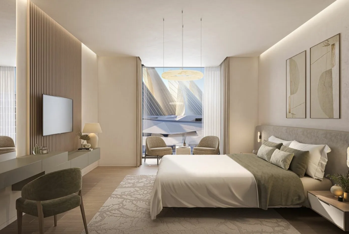 the source 2 by aldar properties in saadiyat bedroom