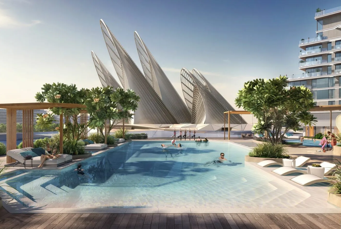 the source 2 by aldar properties in saadiyat pool view
