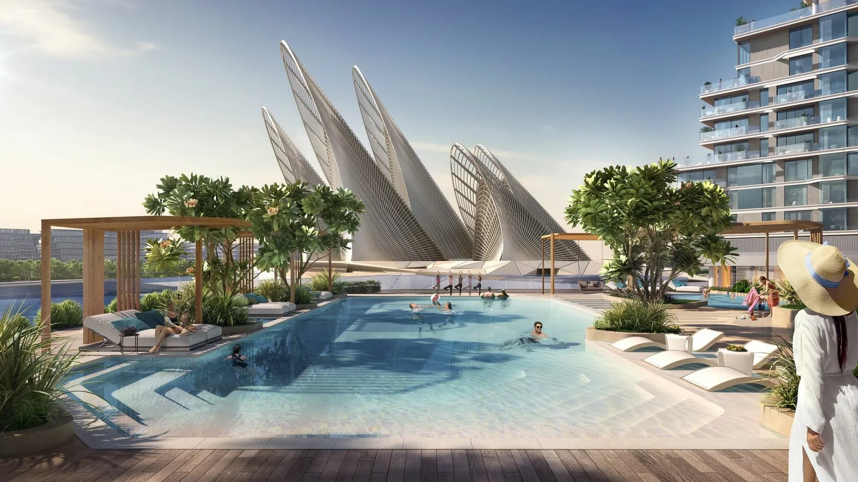 the source 2 by aldar properties in saadiyat pool view