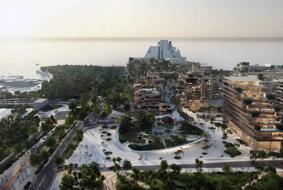 the source terraces from aldar properties aerial view