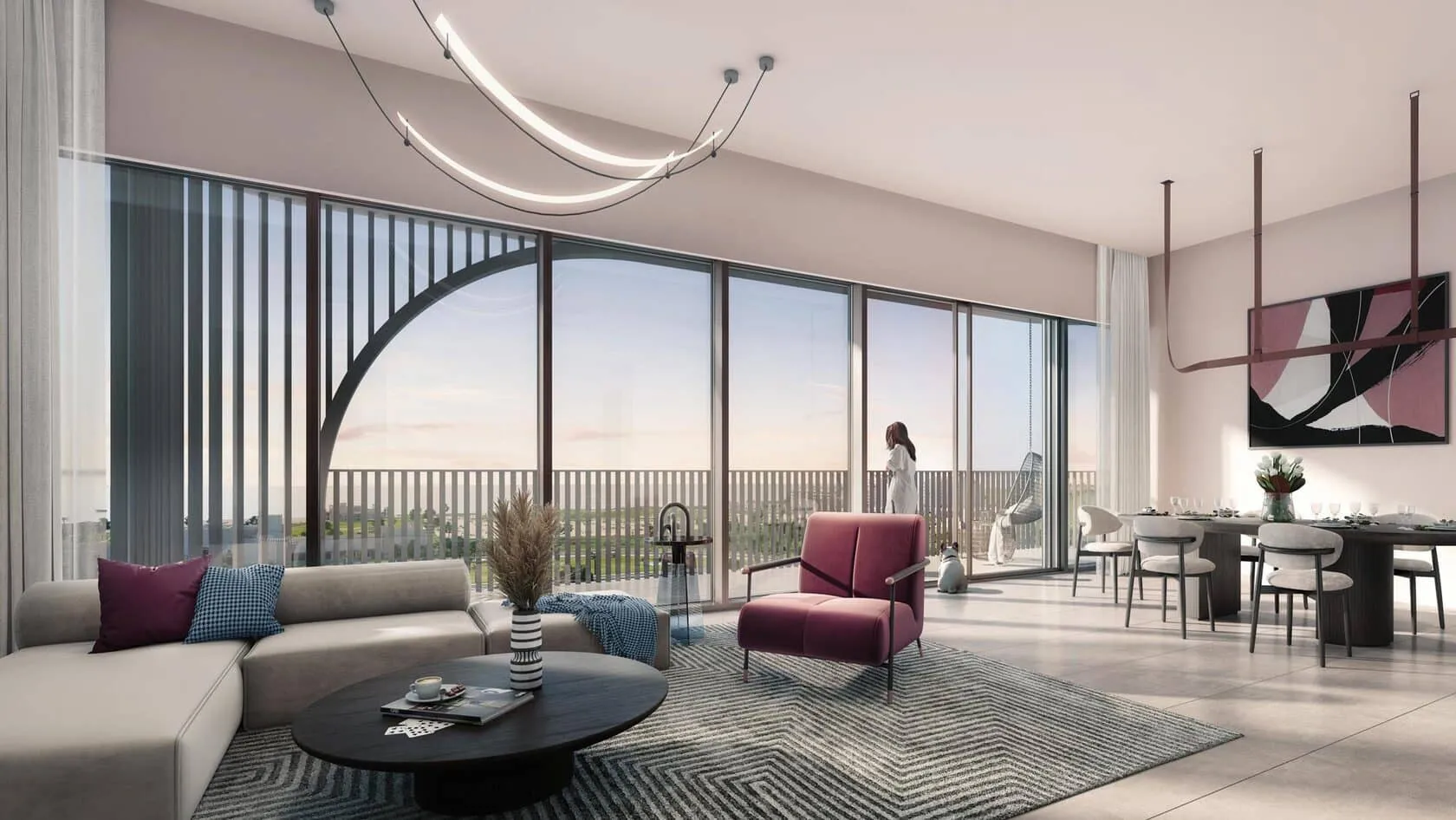 the source terraces from aldar properties interiors